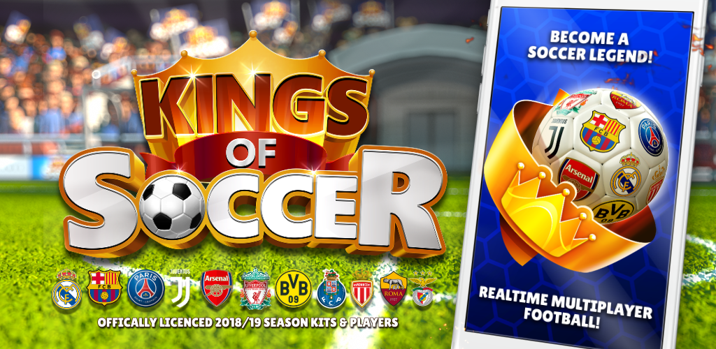 Banner of Kings of Soccer - 멀티플레이어 축구 게임 
