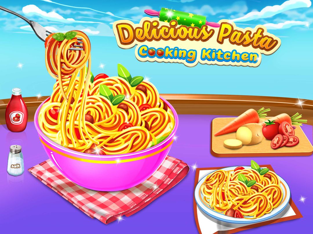 Make Pasta Cooking Girls Games ภาพหน้าจอเกม