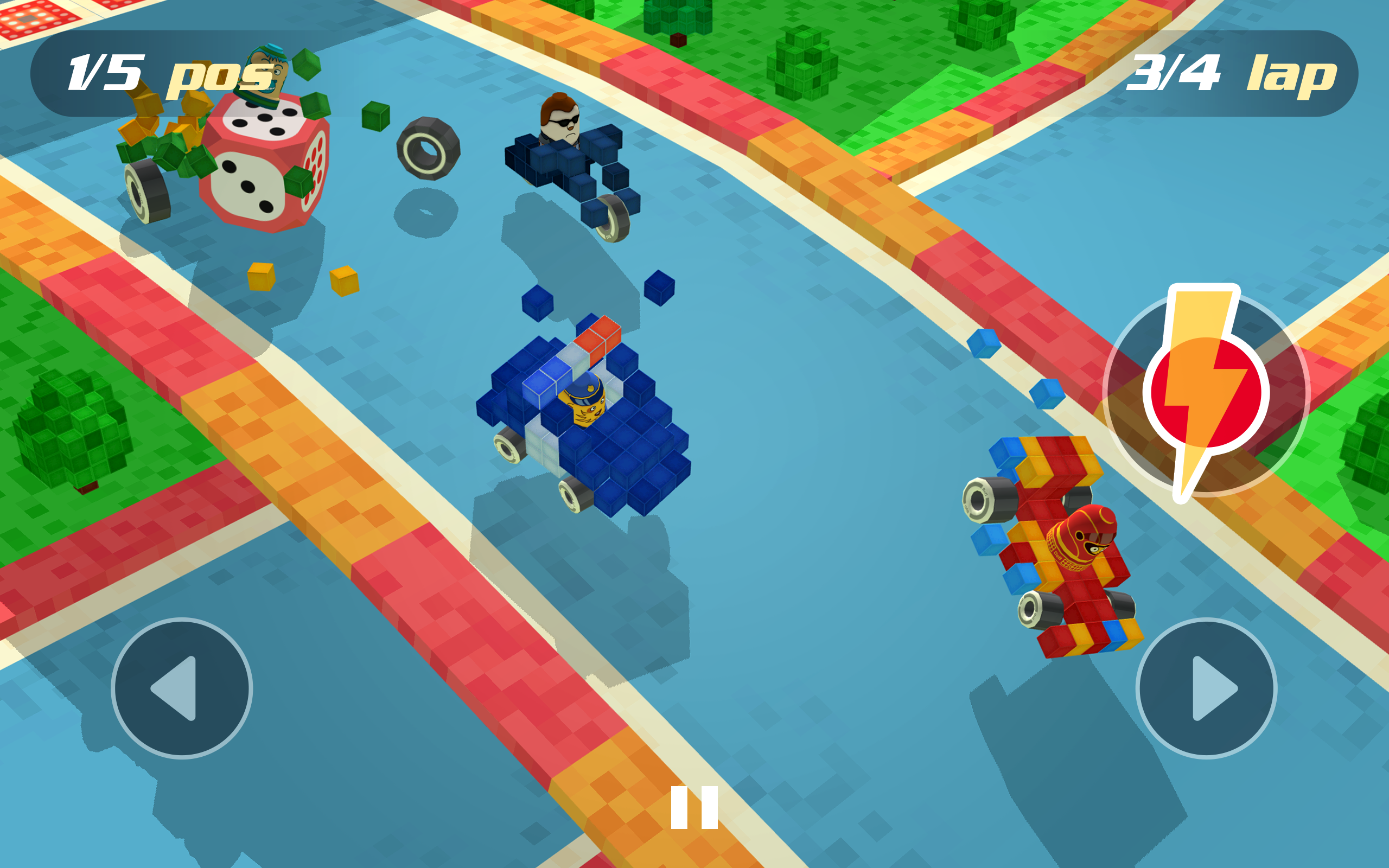 Blocks Racing 게임 스크린샷