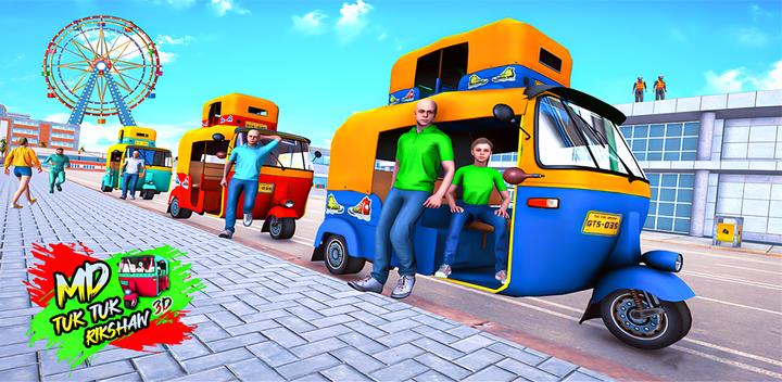 Banner of Tuk Tuk Auto Rickshaw Game 3D 1.0.3