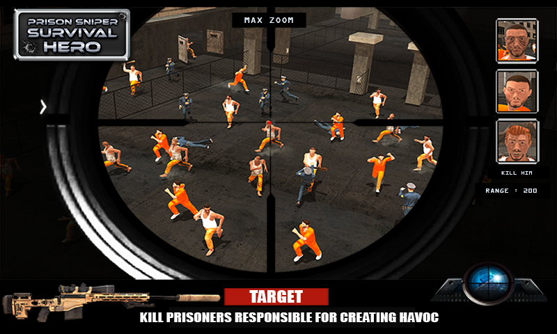 Prison Sniper Survival Hero - FPS Shooter Game Screenshot