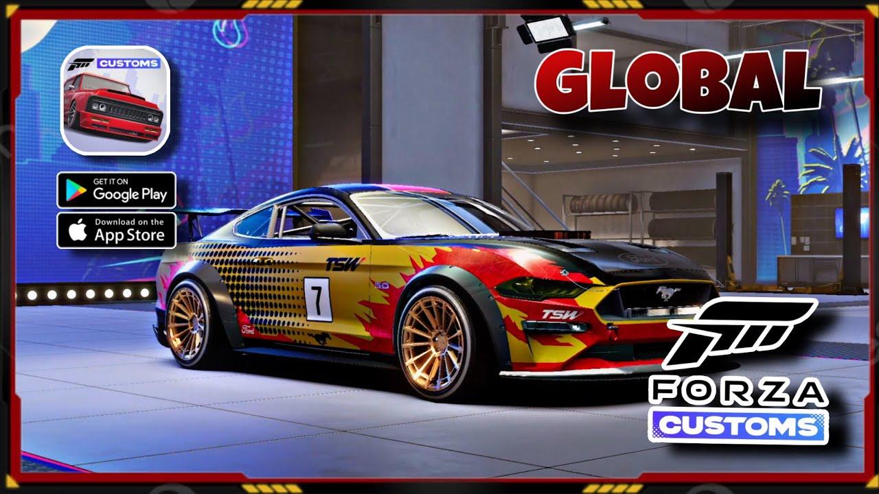 Forza Customs Restore Cars Global Launch Gameplay Android iOS