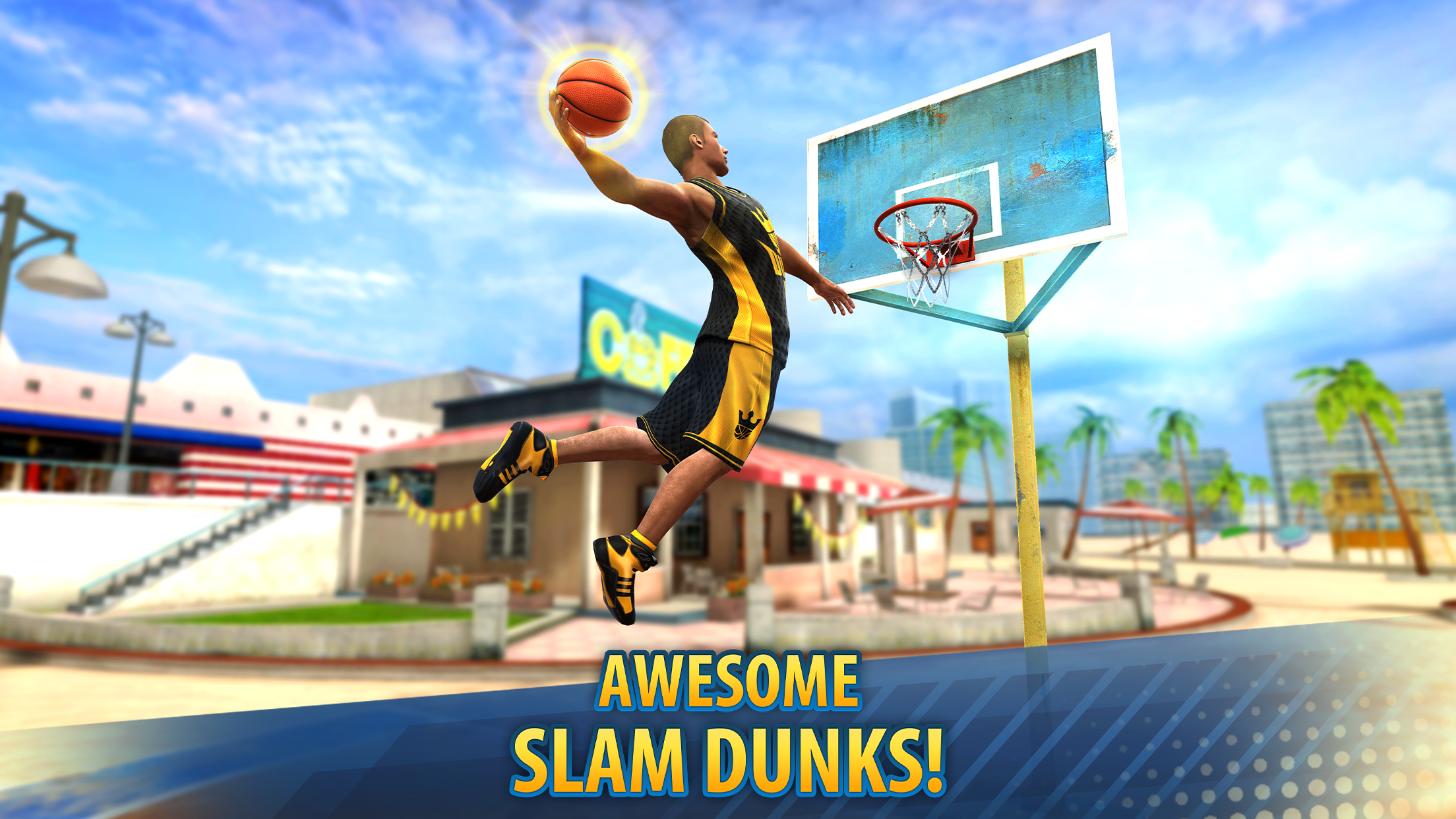 Cuplikan Layar Game Basketball Stars: Multiplayer