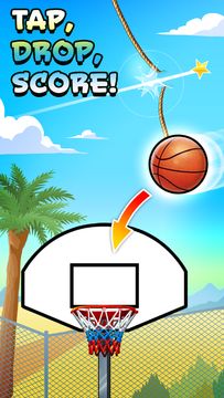 Cuplikan Layar Game Basket Fall