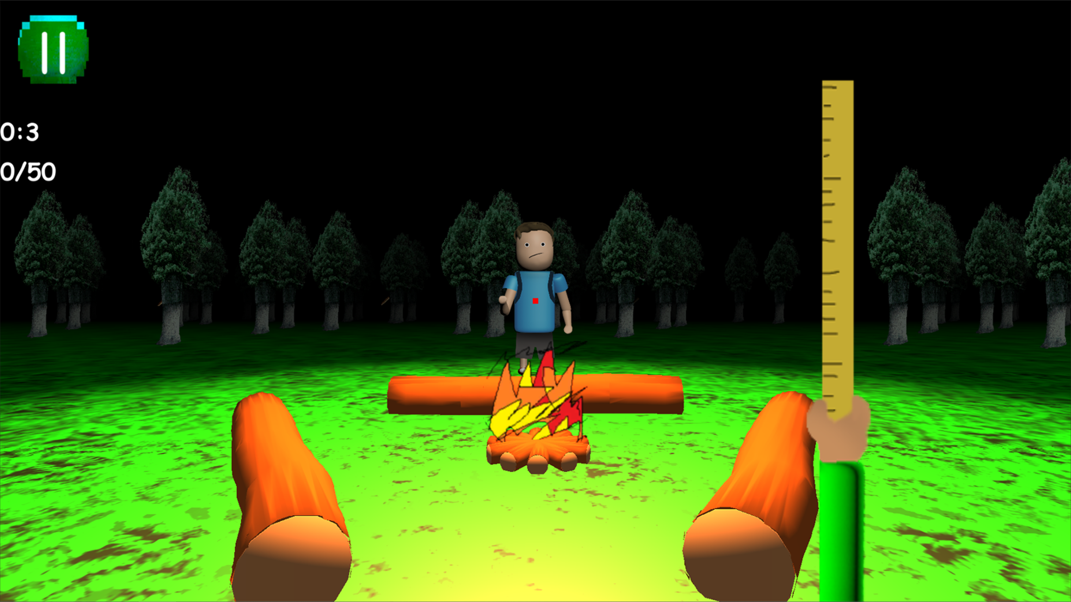 Screenshot 1 of Spielen Sie für Angry Teacher Camping 1.1.10