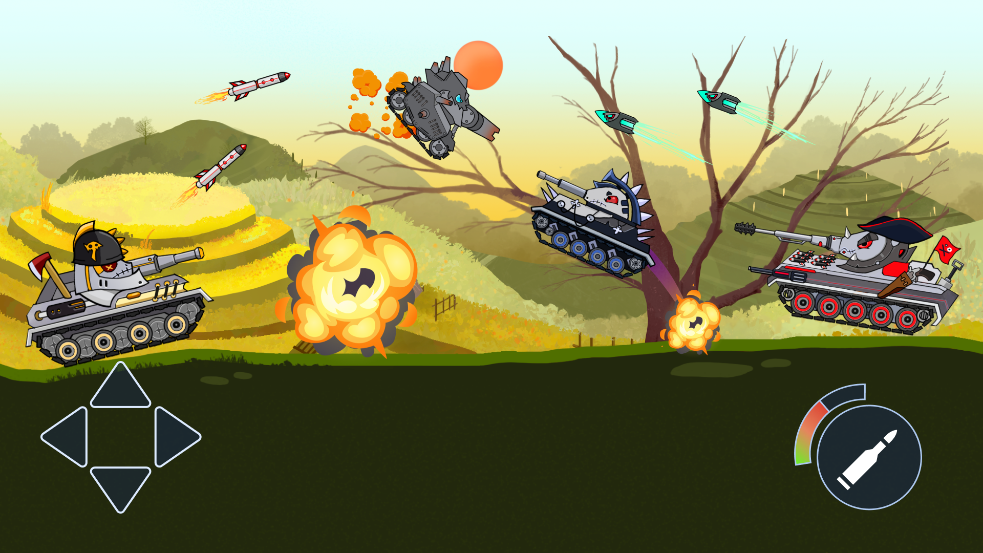 Tank Battle - Tank War Game Game Screenshot