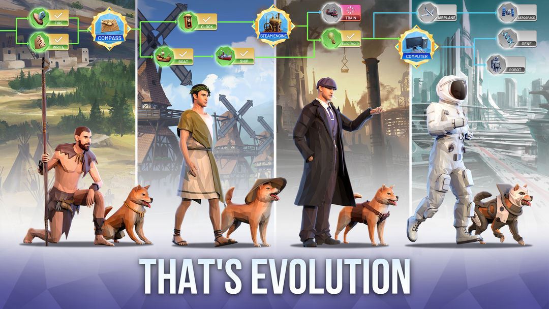 Age of Evolution 게임 스크린 샷
