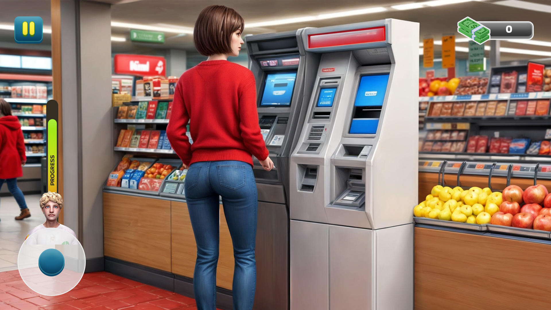 Supermarket 3D Store Simulator Game Screenshot