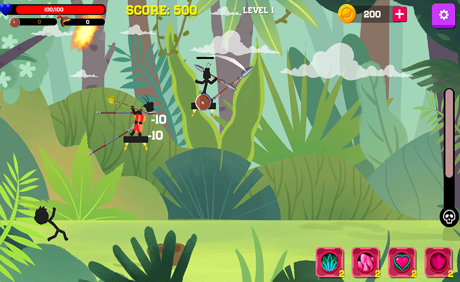 Screenshot of Arroz Fury