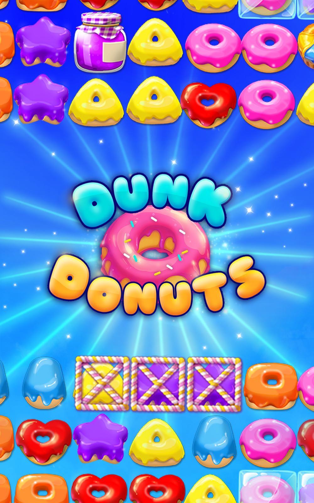 Dunk Donuts Game Screenshot