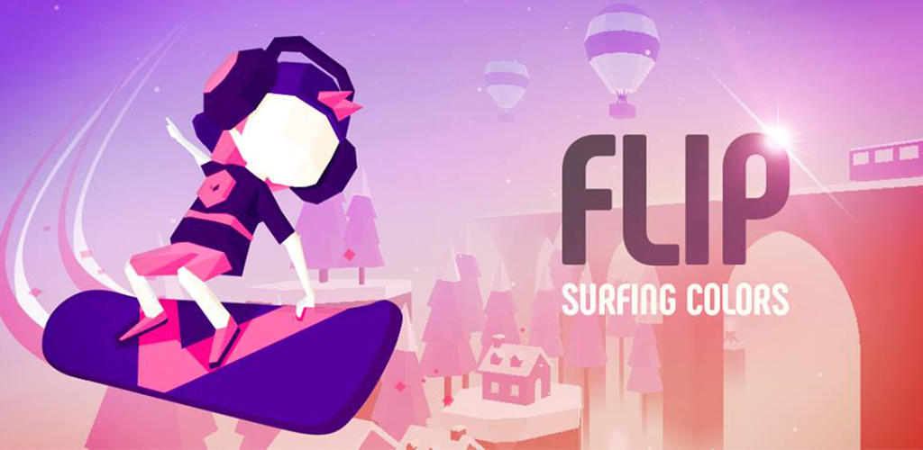  ภาพหน้าจอของวิดีโอ Flip Surfing Colors