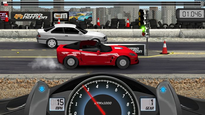 Drag Racing Classic 게임 스크린 샷