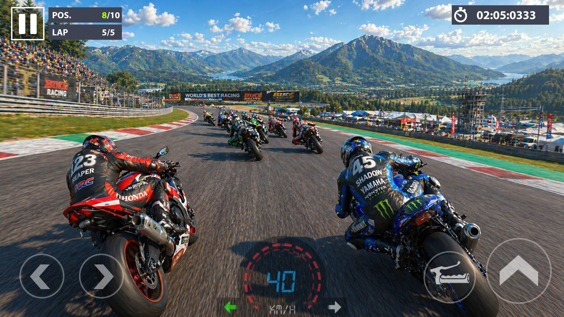 Bike Race Game - Moto Rider ภาพหน้าจอเกม