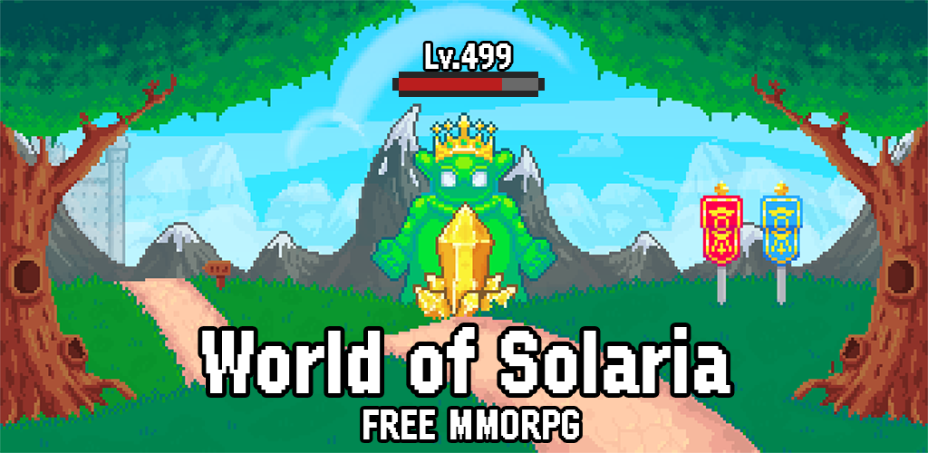 World of Solaria MMORPG RPG 2D screenshot
