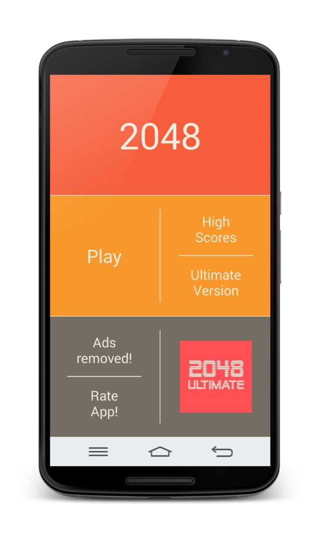 2048 게임 게임 스크린 샷