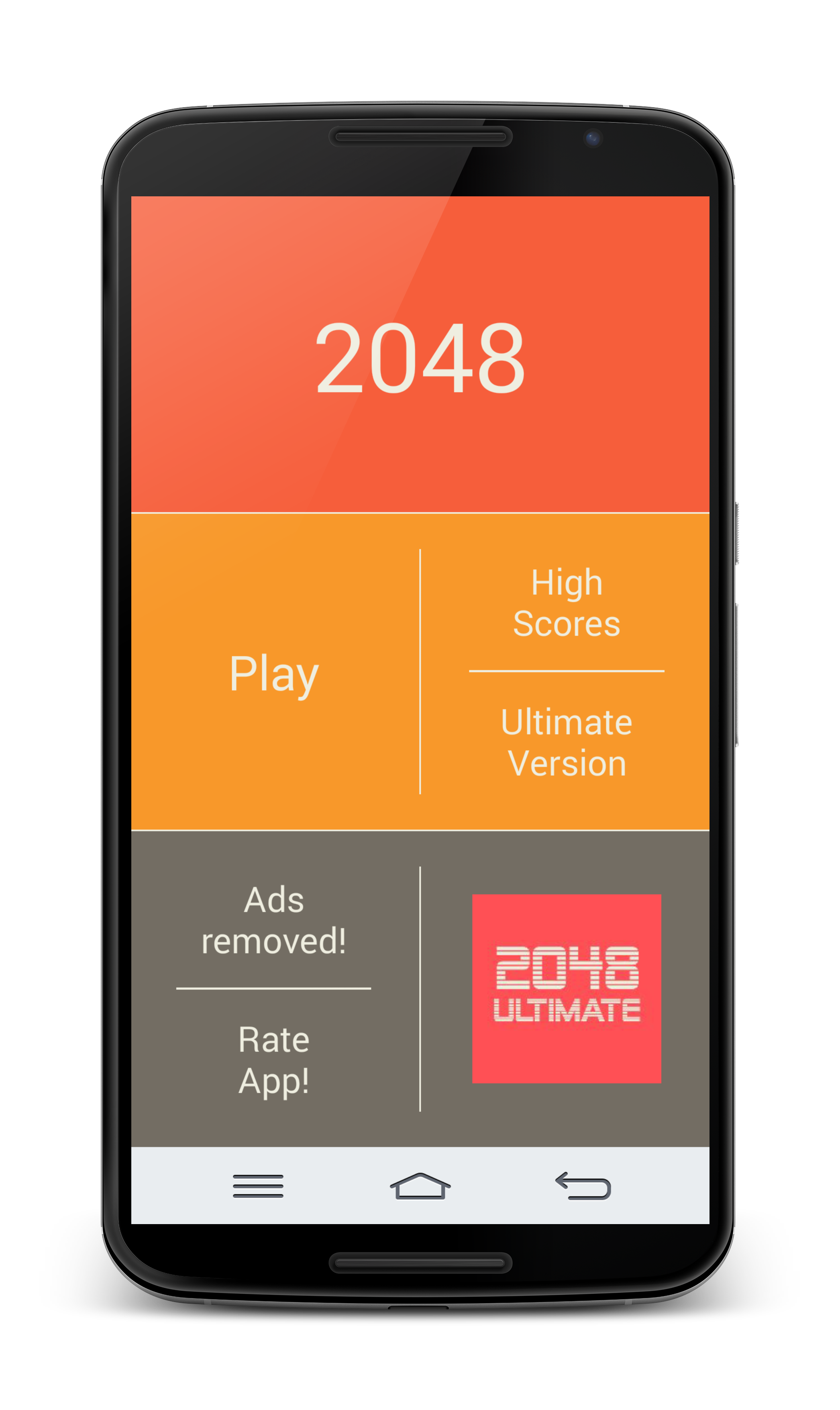 2048 Game Screenshot