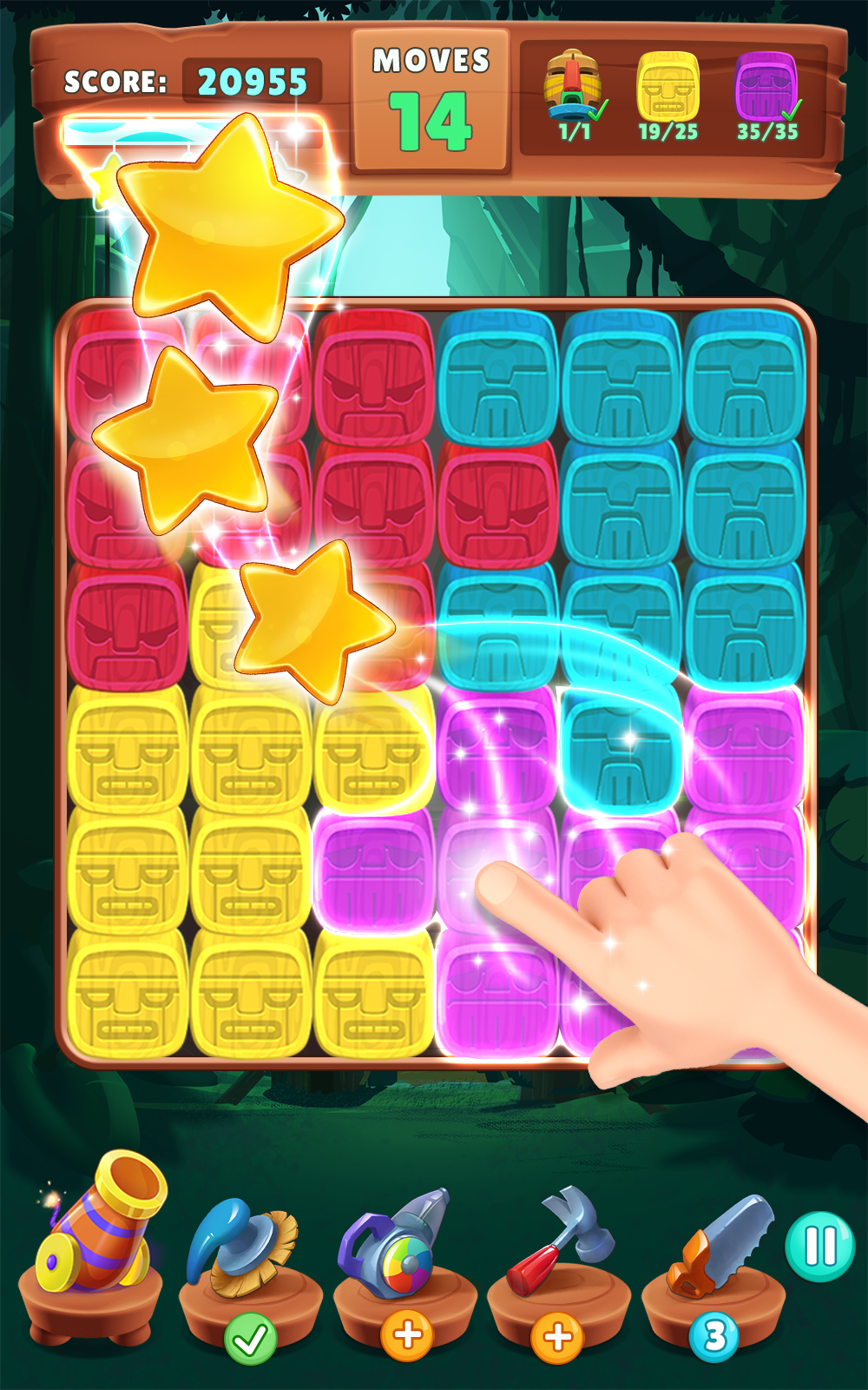 Cubes Puzzle Game Screenshot