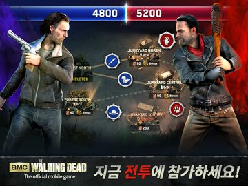 더 워킹 데드: 무인 지대 게임 스크린샷