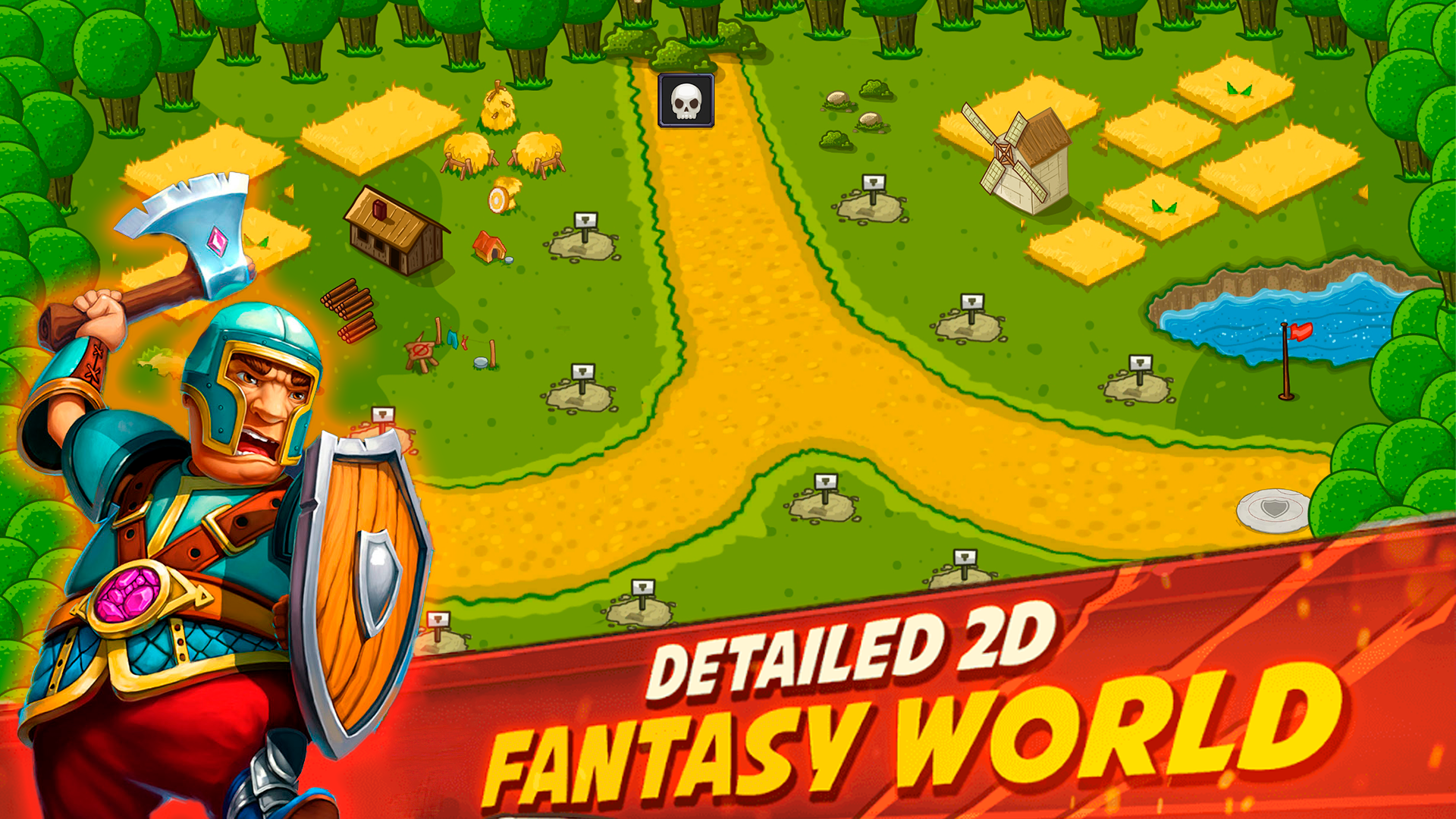 TD King of Rush: Tower Defense ภาพหน้าจอเกม