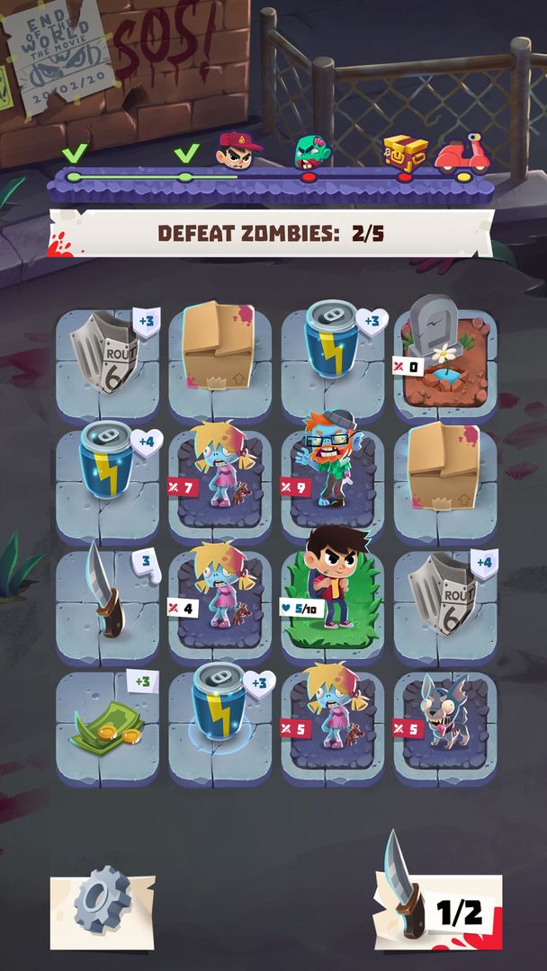 Screenshot of Kids vs. Zombies