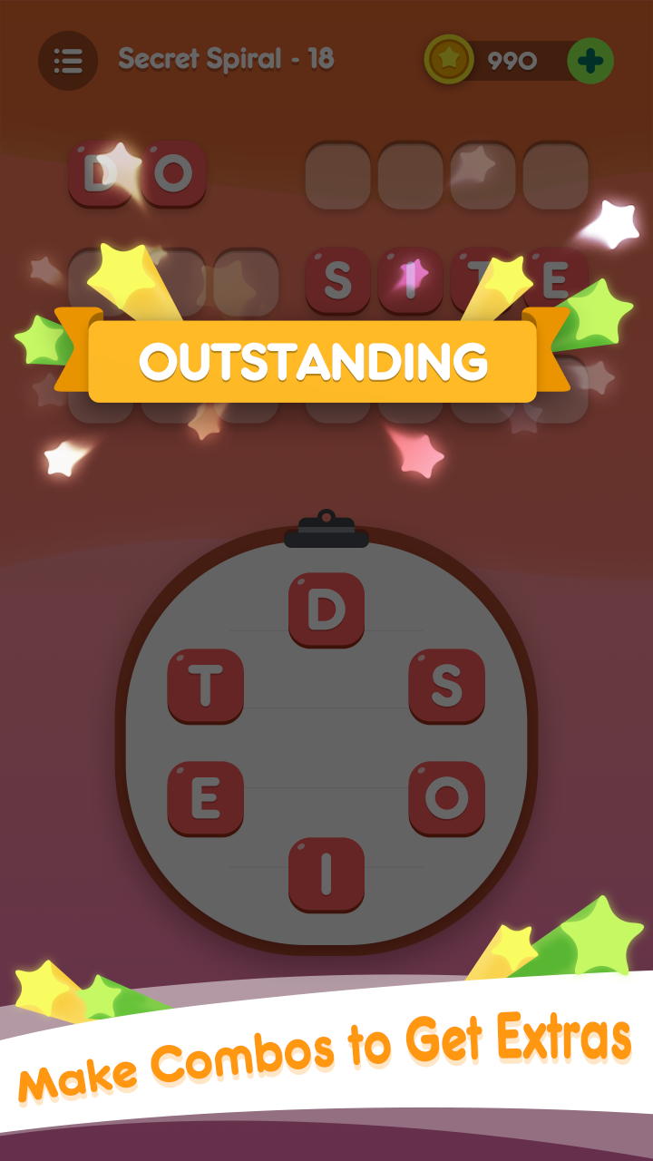 Word Go - Cross Word Puzzle Game Game Screenshot