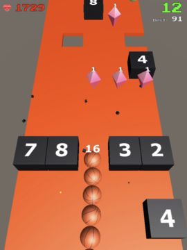 Balls 3D Game Screenshot