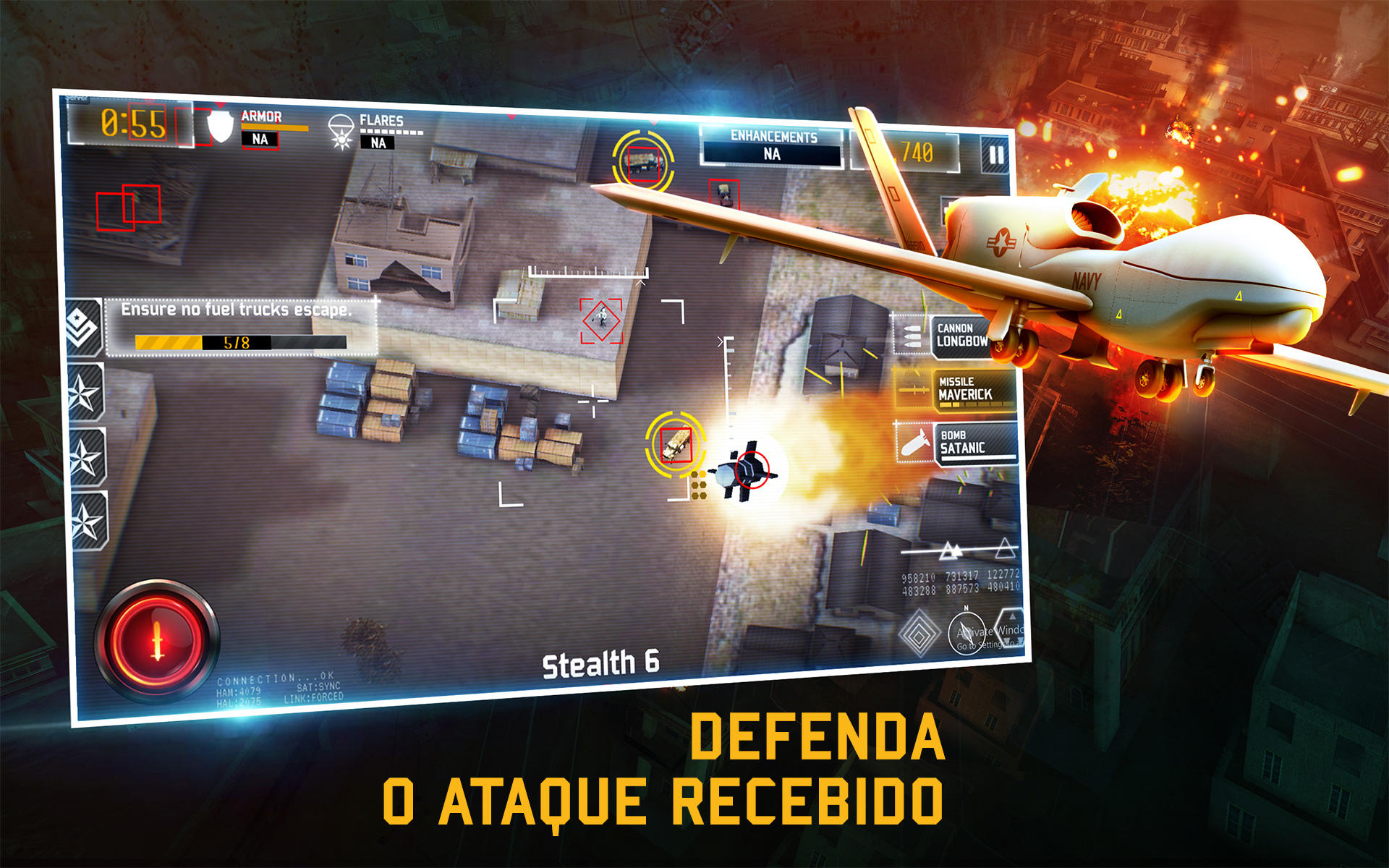 Captura de Tela do Jogo DRONE SHADOW STRIKE 3