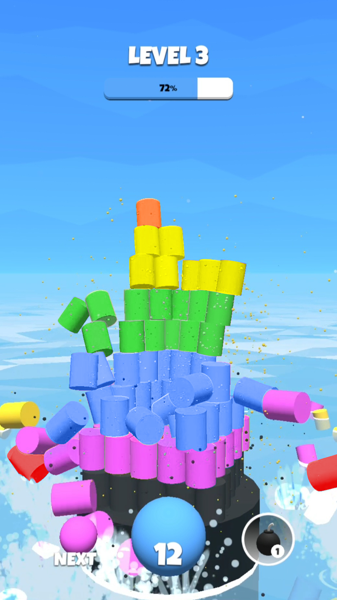 Cuplikan Layar Game Tower Color