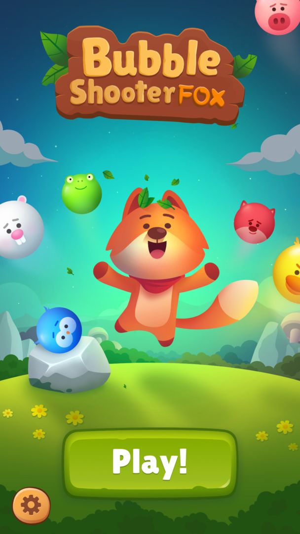 Bubble Shooter Fox - easy money screenshot game