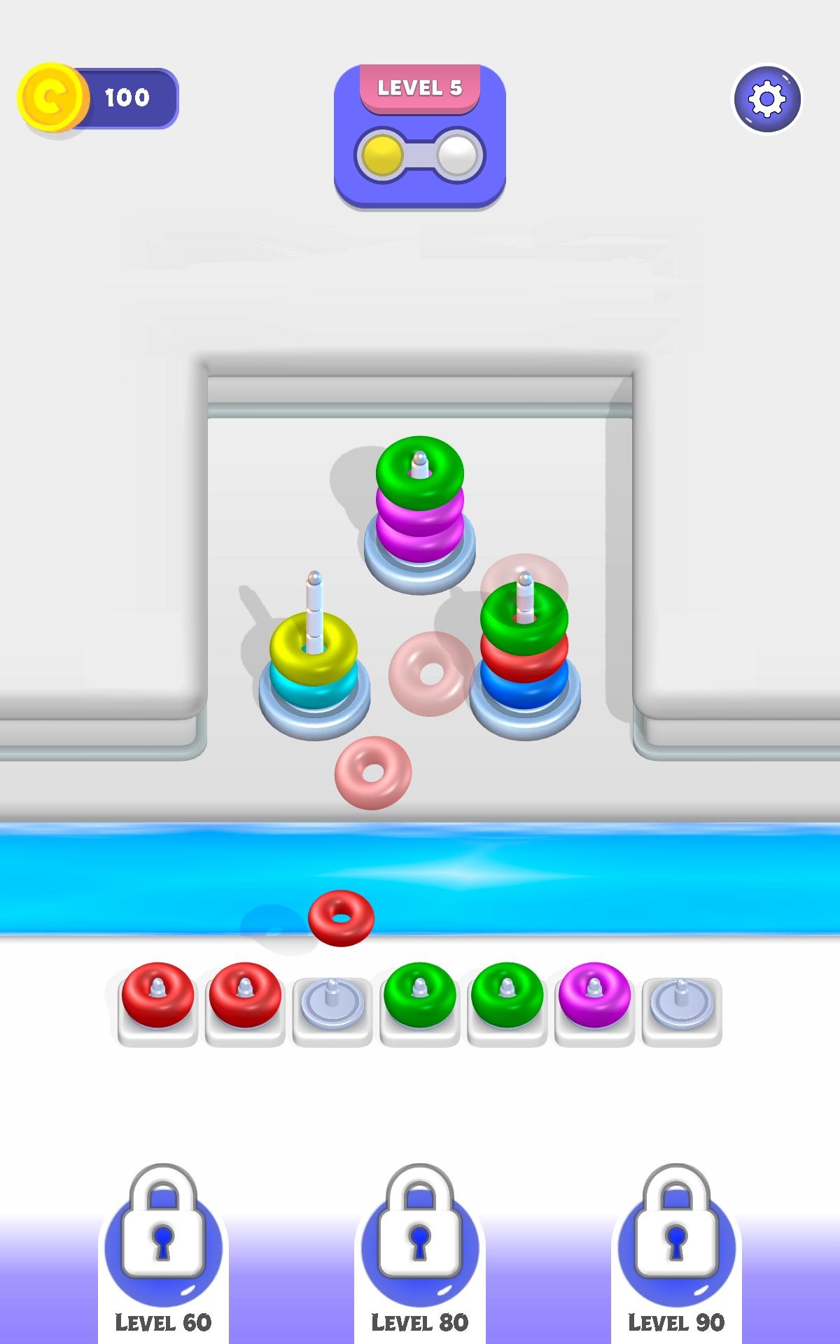 Sort Merge 3D Game Screenshot