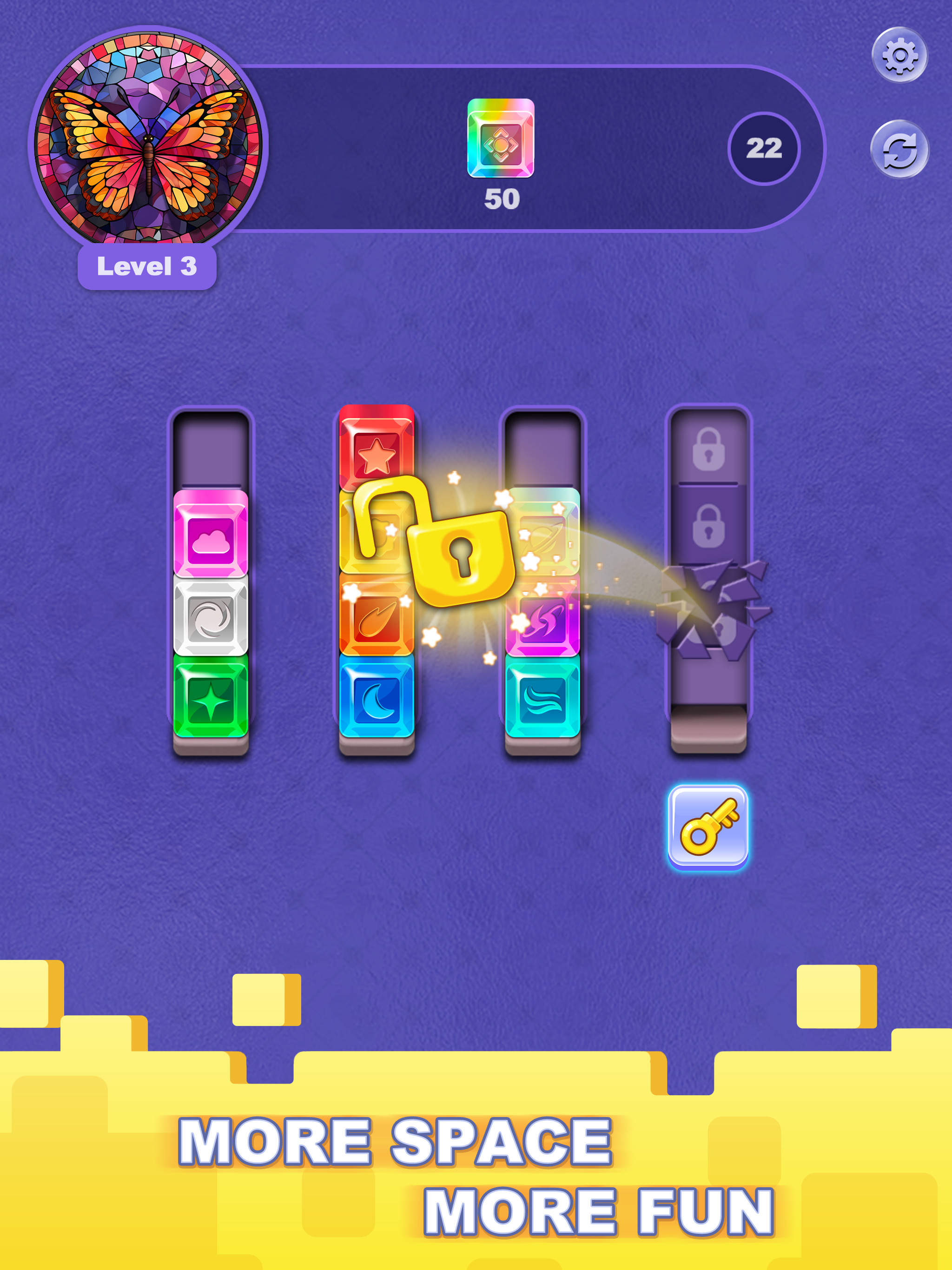 Magic Glass: Colorful Puzzle Game Screenshot