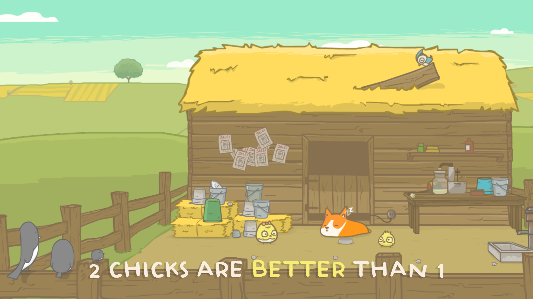 Chicky Duo Game Screenshot
