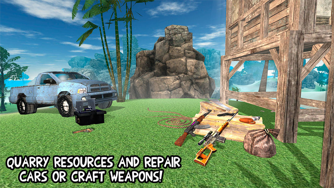 Prison Escape Island Survival screenshot game