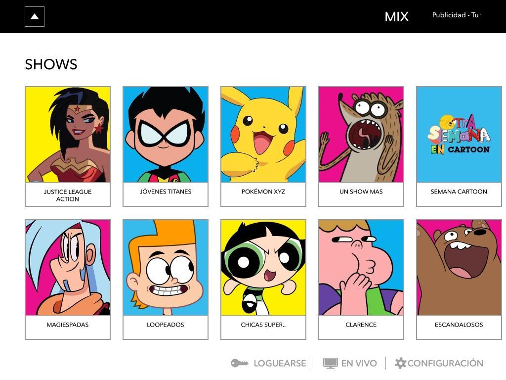 Screenshot of Cartoon Network GO!