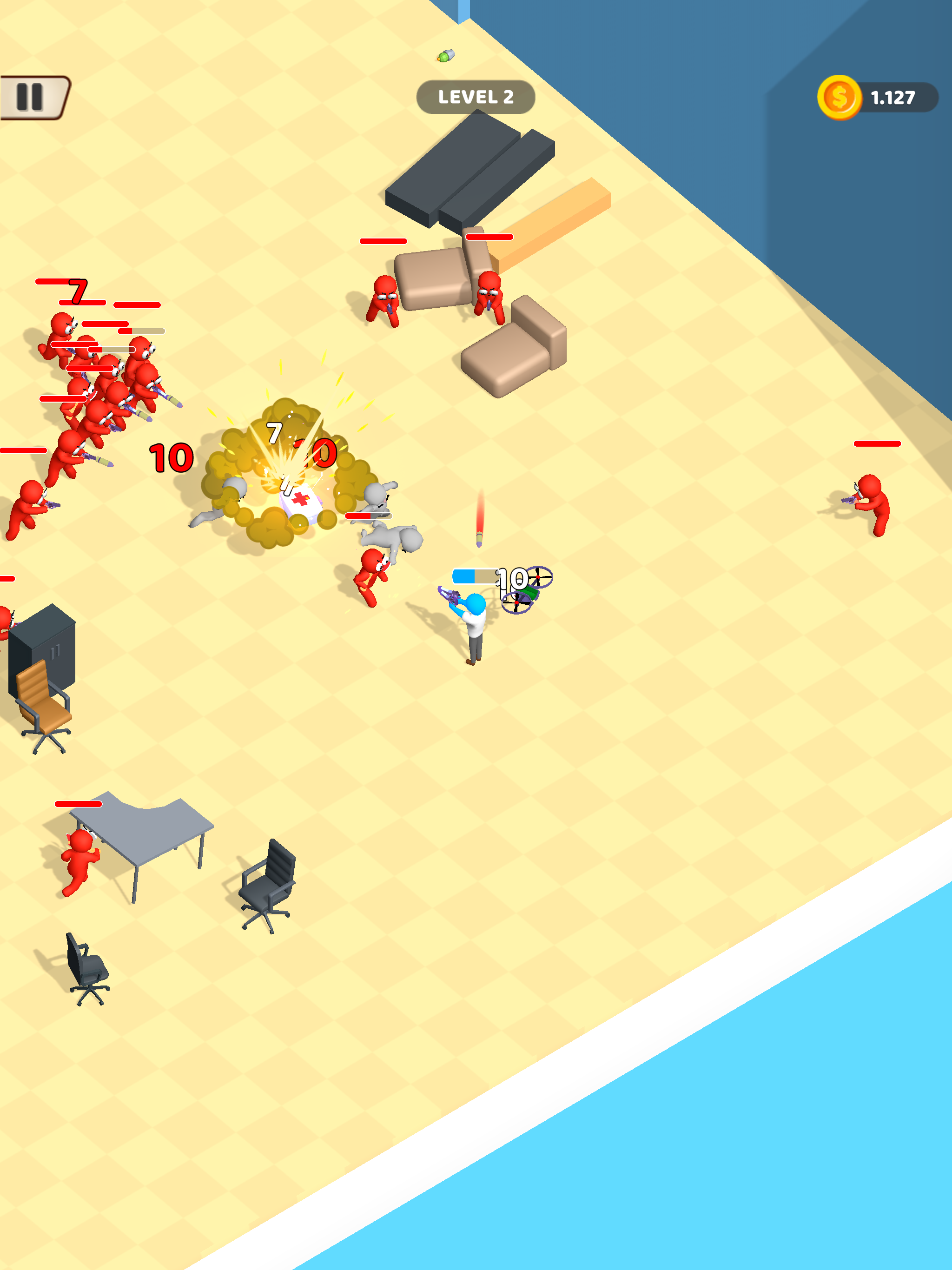 Tower Fighter Game Screenshot