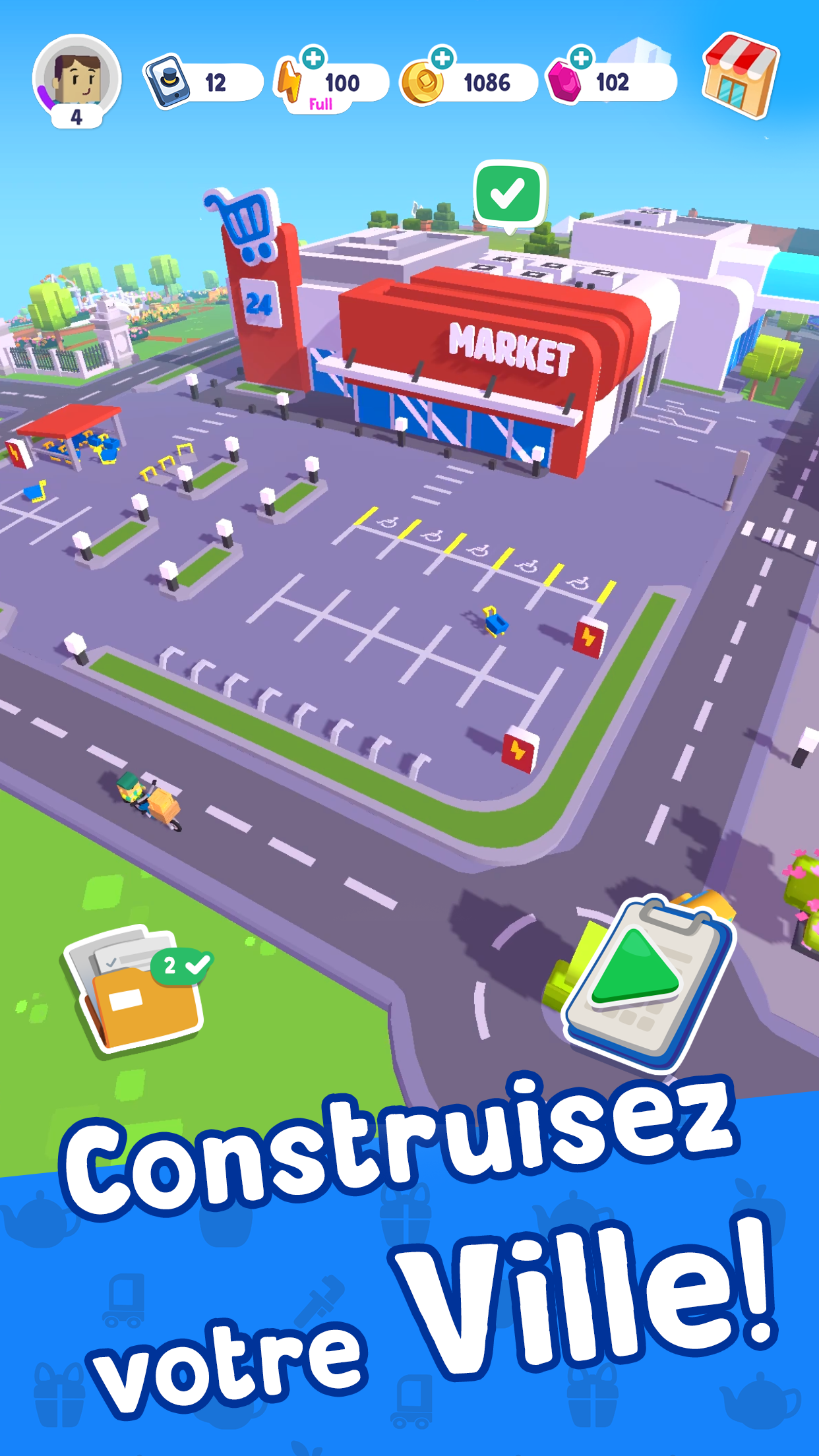 Screenshot 1 of Merge Mayor - Match Puzzle 4.3.516