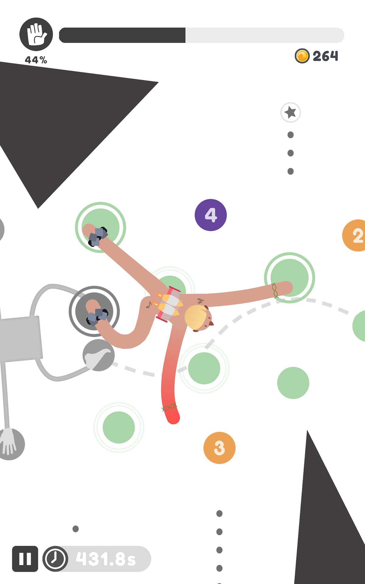 Nood Climbrs ภาพหน้าจอเกม