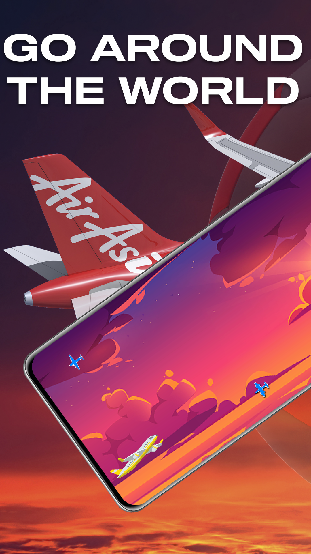 Aviator Around the World ภาพหน้าจอเกม