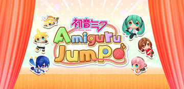Banner of Hatsune Miku Amiguru Jump 