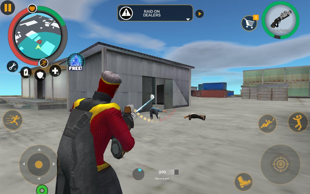 Naxeex Superhero Game Screenshot