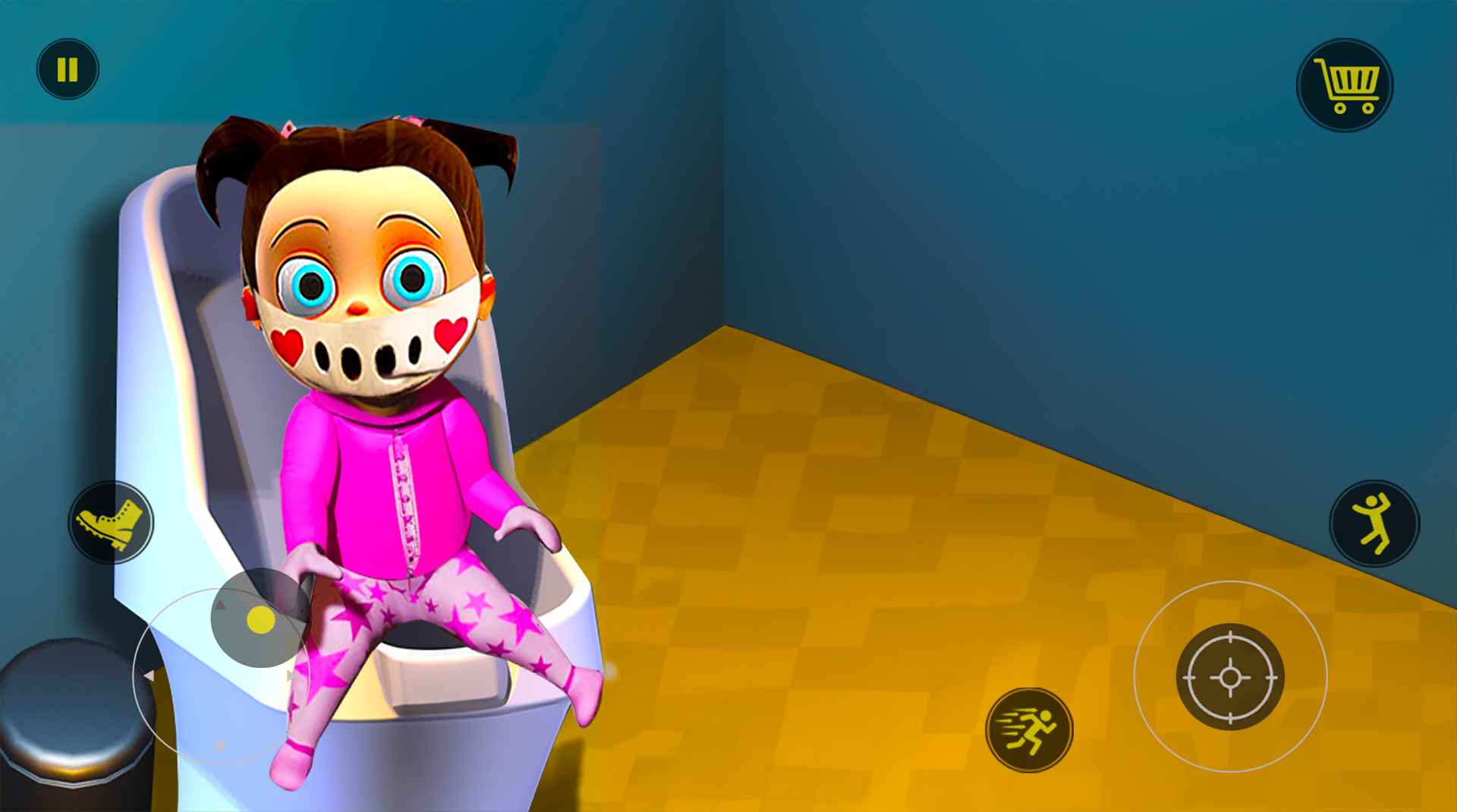 Baby Pink Horror Escape 3D Мобильная Версия Андроид IOS Апк.