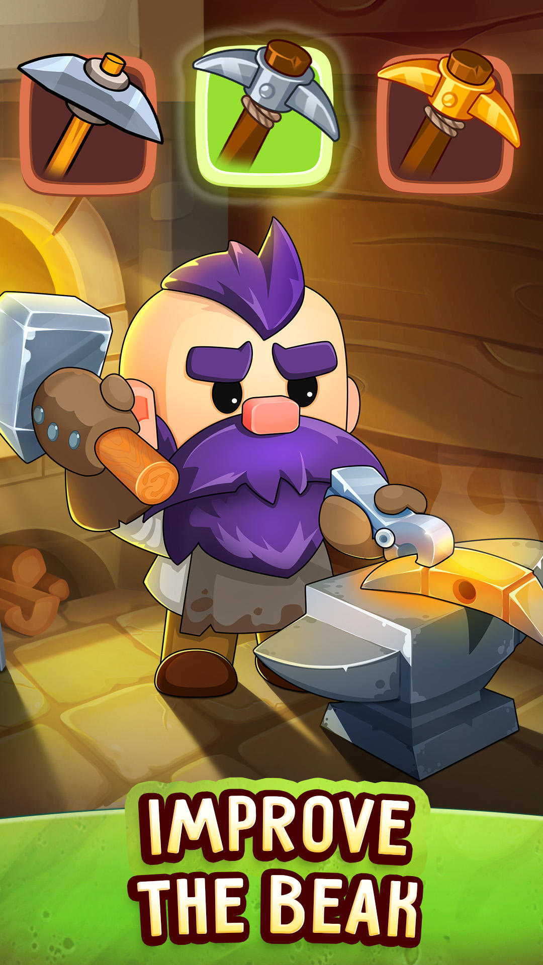 Dig Out! Gold Digger Adventure Game Screenshot