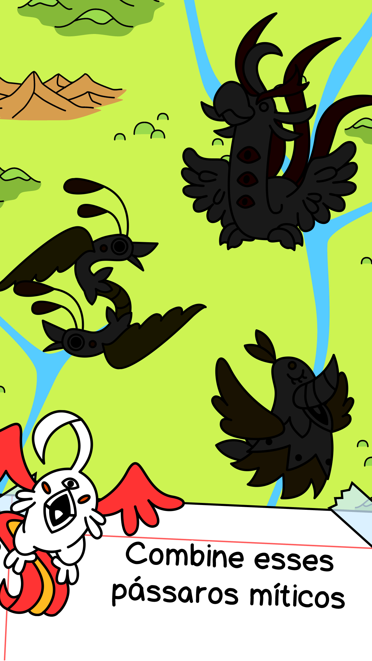 Captura de Tela do Jogo Phoenix Evolution: Idle Merge