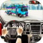 US Police City Car Transport Truck 3D