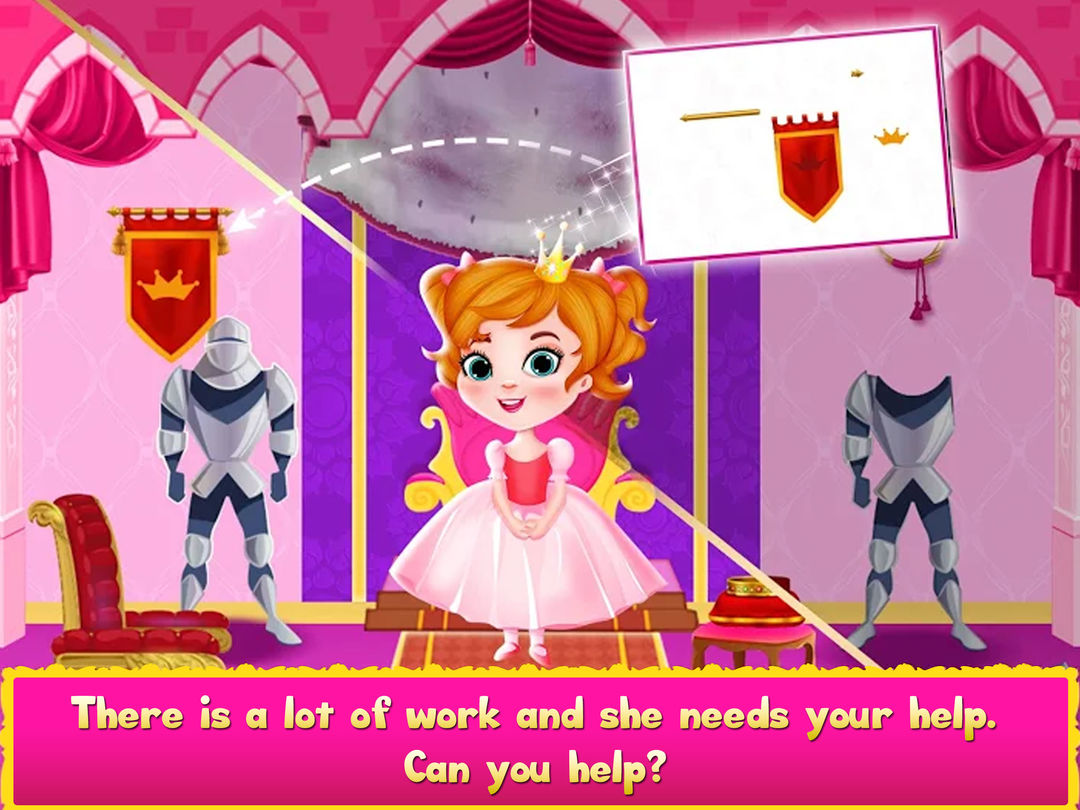 Screenshot of Cleaning games for Kids Girls