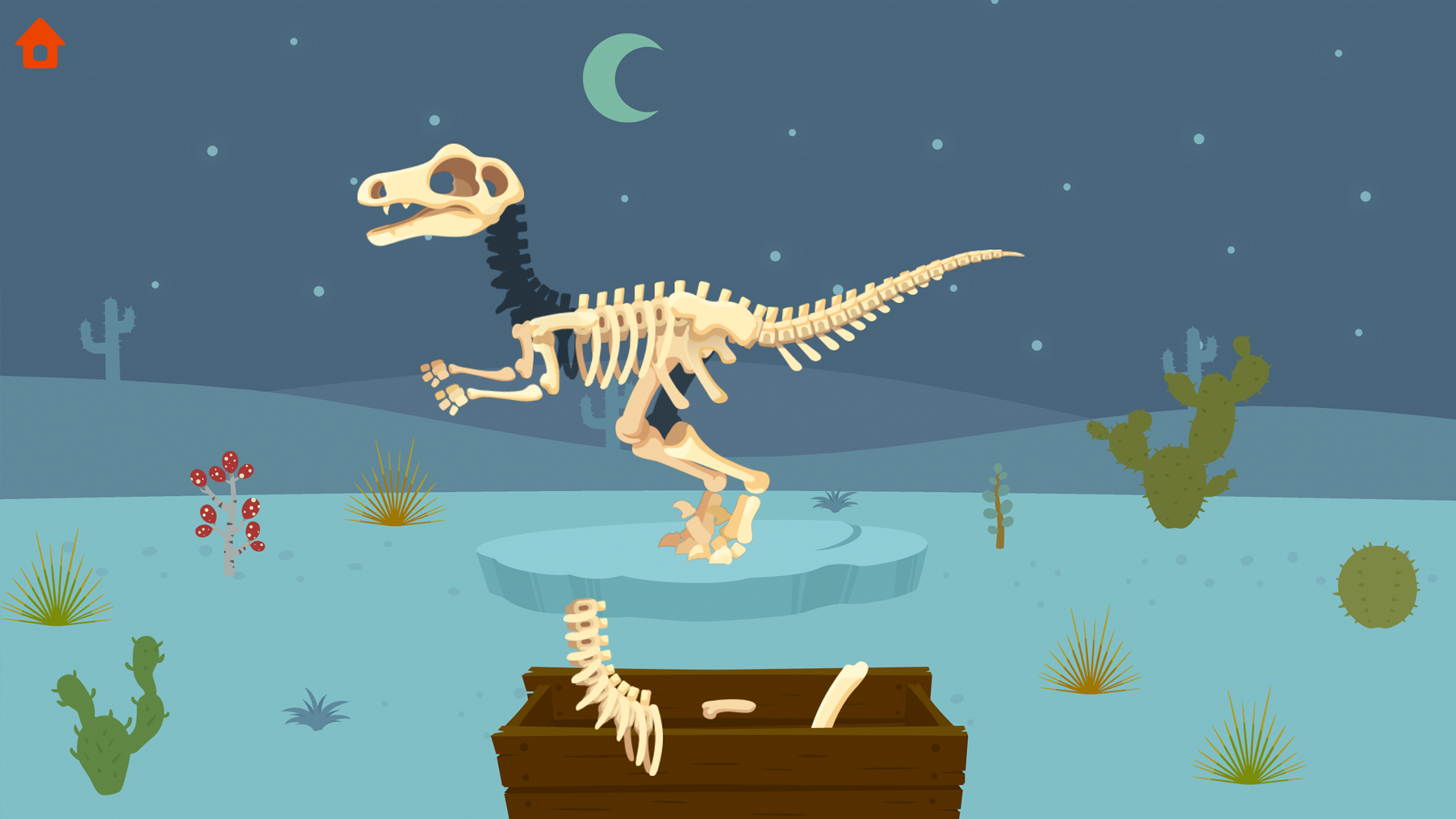 Jurassic Dig - Games for kids Game Screenshot
