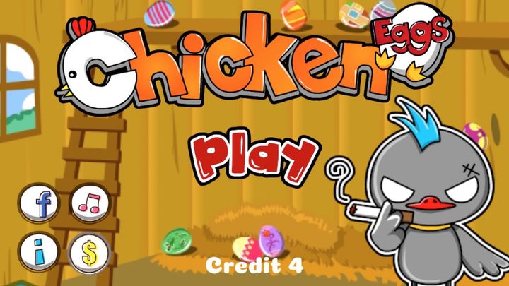 Screenshot of the video of ChickenEggs - touch to crack eggs ASAP