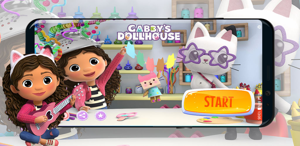 Gabby's Dollhouse: Adventure Game 👸🏽 게임 스크린 샷