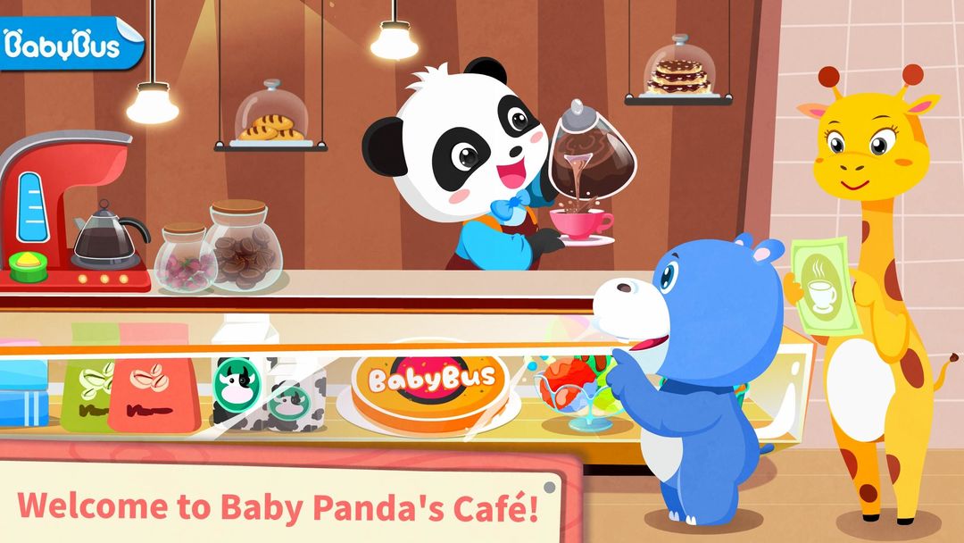 Baby Panda’s Summer: Café ภาพหน้าจอเกม