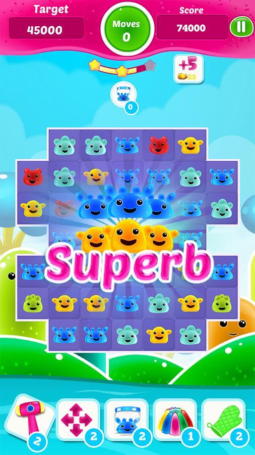 Скриншот игры Candy Jelly Journey - Match 3